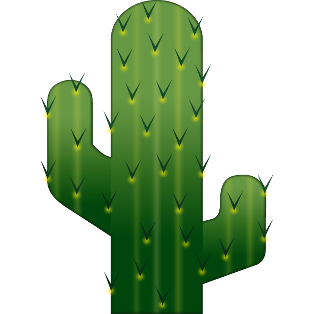Cactus Emoji Icon Free Photo PNG Image