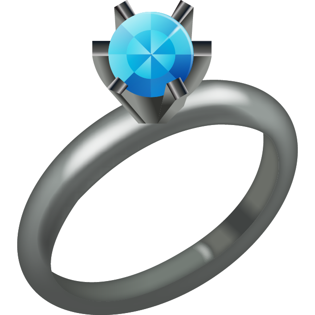 Diamond Ring Emoji Icon Download Free PNG Image