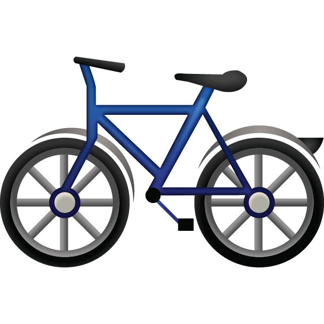 Bicycle Emoji Free Icon HQ PNG Image