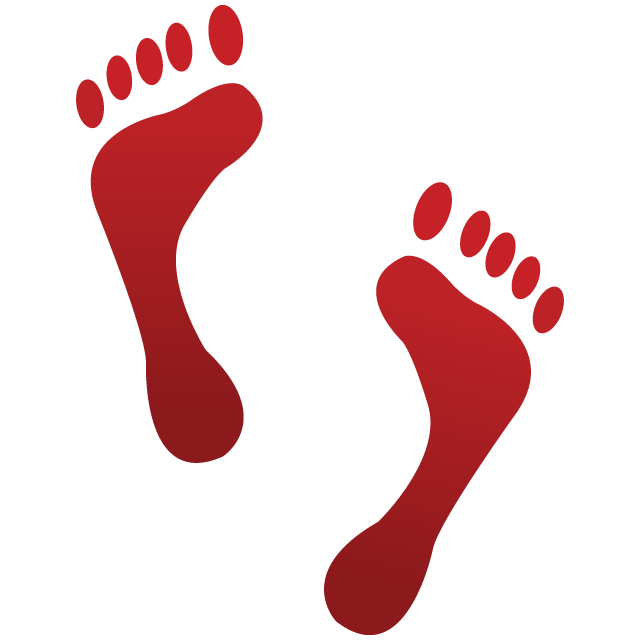 Footprints Emoji Icon File HD PNG Image
