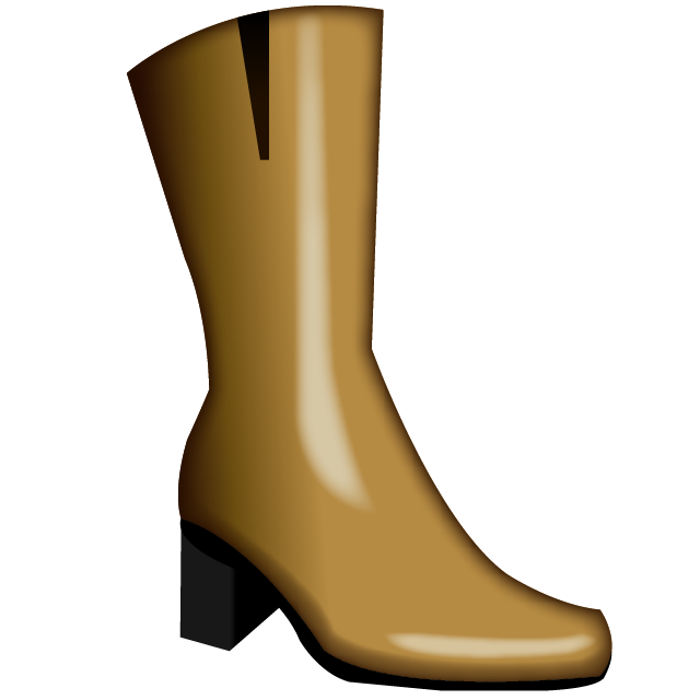 Womans Boots Emoji Free Photo Icon PNG Image