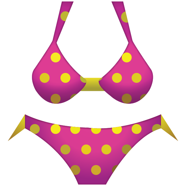Bikini Emoji Icon Download Free PNG Image