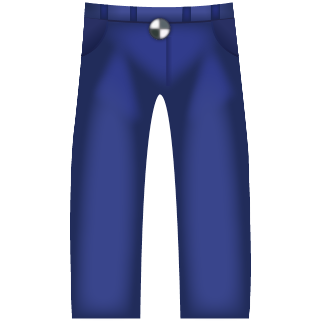 Jeans Emoji Icon Free Photo PNG Image