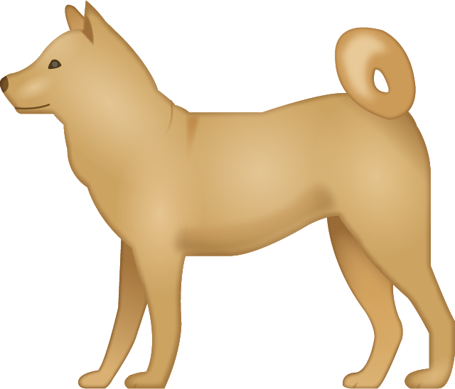 Dog Emoji Icon File HD PNG Image