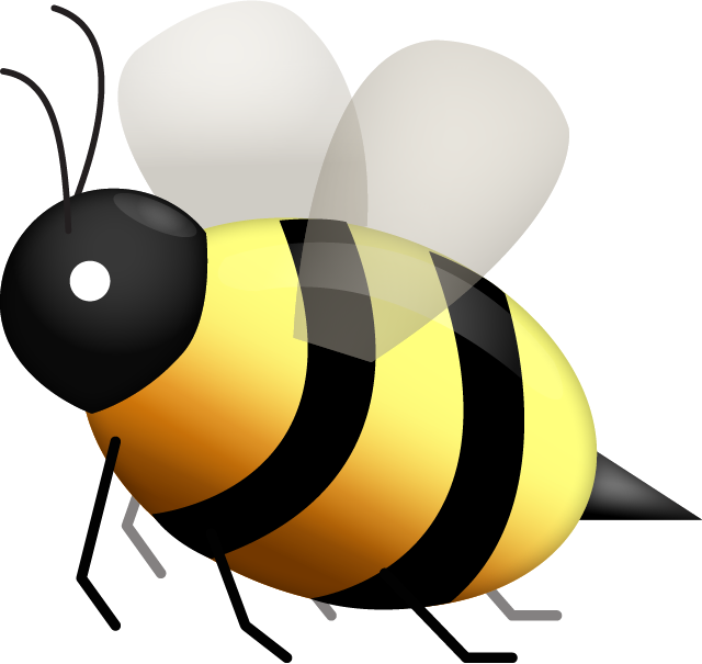 Honeybee Emoji Free Icon PNG Image