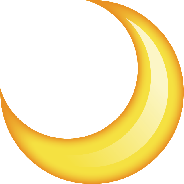 Moon Emoji Icon Download Free PNG Image