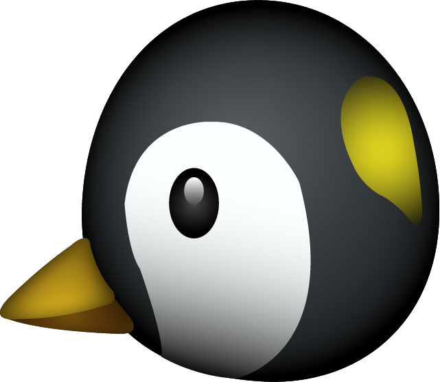 Penguin Emoji Free Icon HQ PNG Image