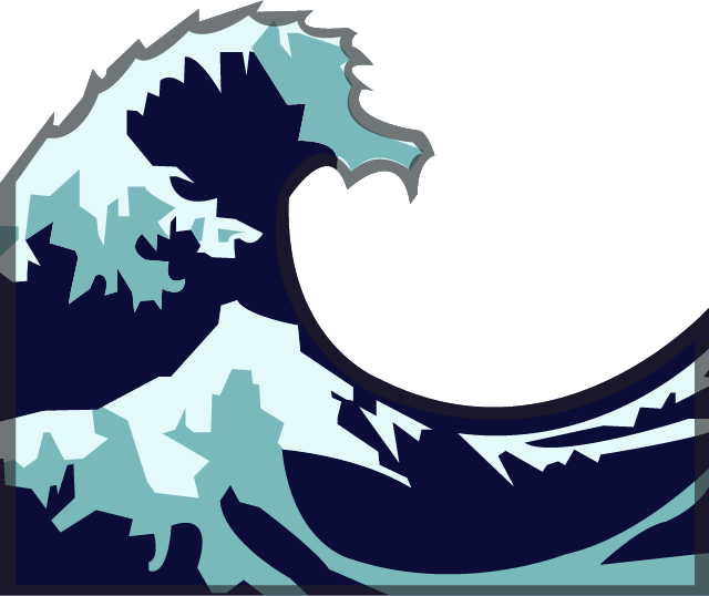 Water Wave Emoji Icon Free Photo PNG Image