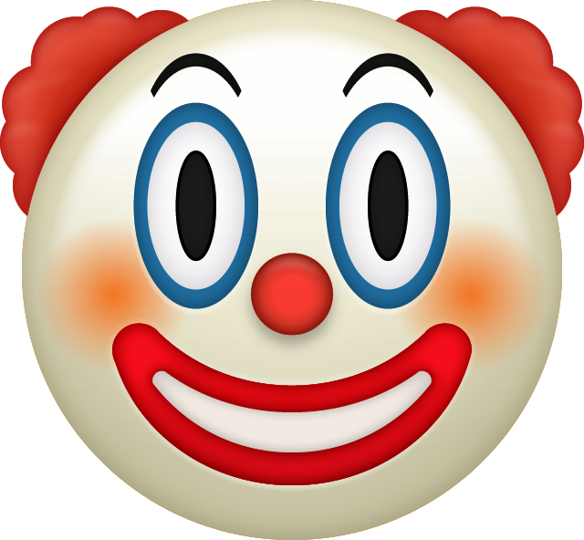 Clown Emoji Icon Download Free PNG Image