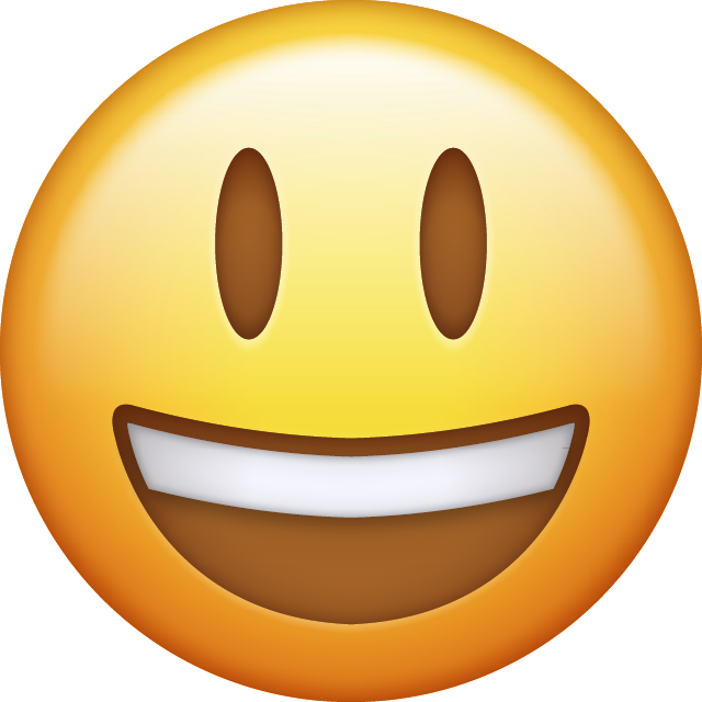 Smiling Emoji Free Icon HQ PNG Image