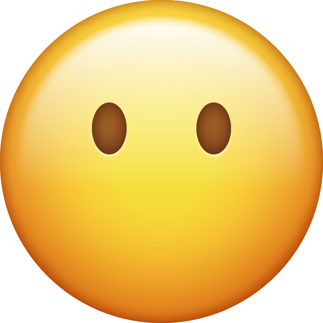 Emoji Without Mouth Emoji Icon Free Photo PNG Image