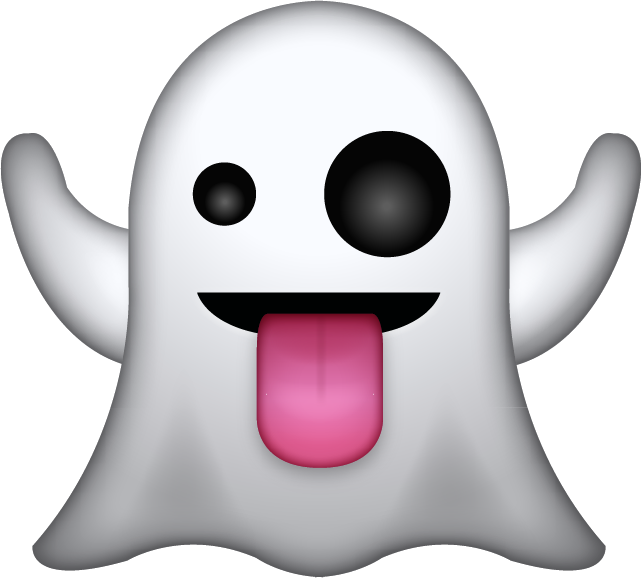 Ghost Emoji Free Icon HQ PNG Image