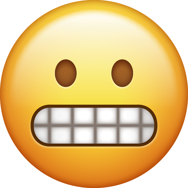 Grimacing Emoji Free Photo Icon PNG Image