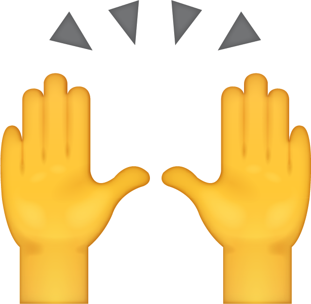 High Five Emoji Free Photo Icon PNG Image