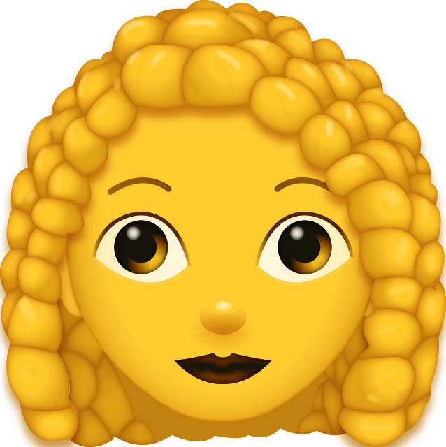 Yellow Woman Emoji Icon Free Photo PNG Image