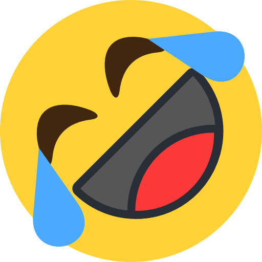 Rolling On The Floor Laughing Emoji PNG Image