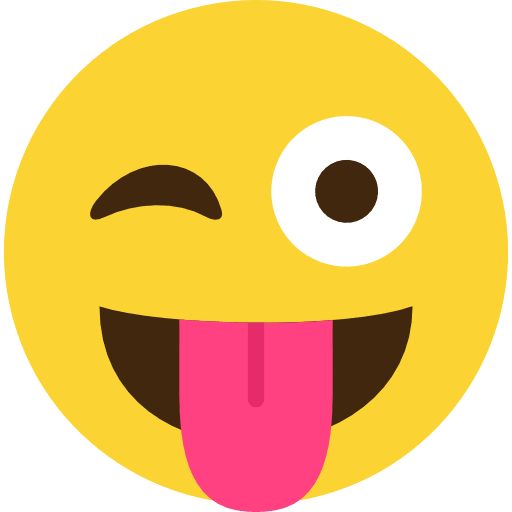 Winking Face With Tongue Emoji PNG Image