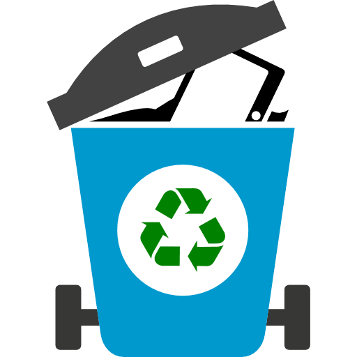 Recycle Trash Bin E-Waste PNG Image
