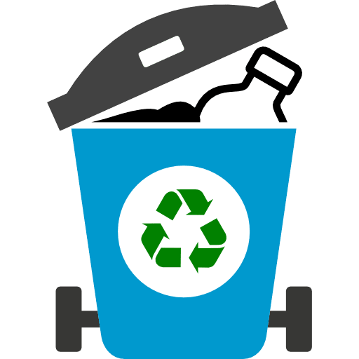 Recycle Trash Bin Plastic PNG Image