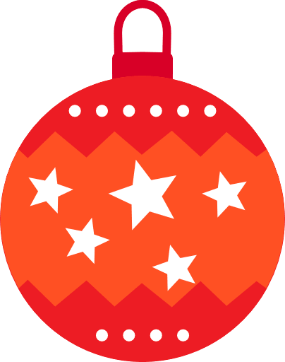 Christmas Bauble Color PNG Image