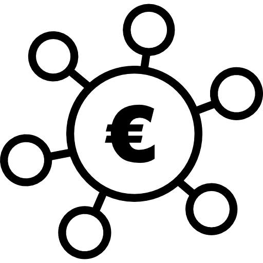 Euro Distribute Money PNG Image