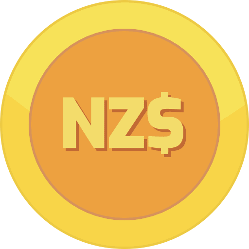 Gold Coin New Zealand Dollar PNG Image