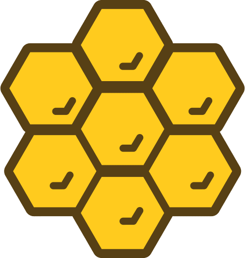 Honeycomb Color PNG Image