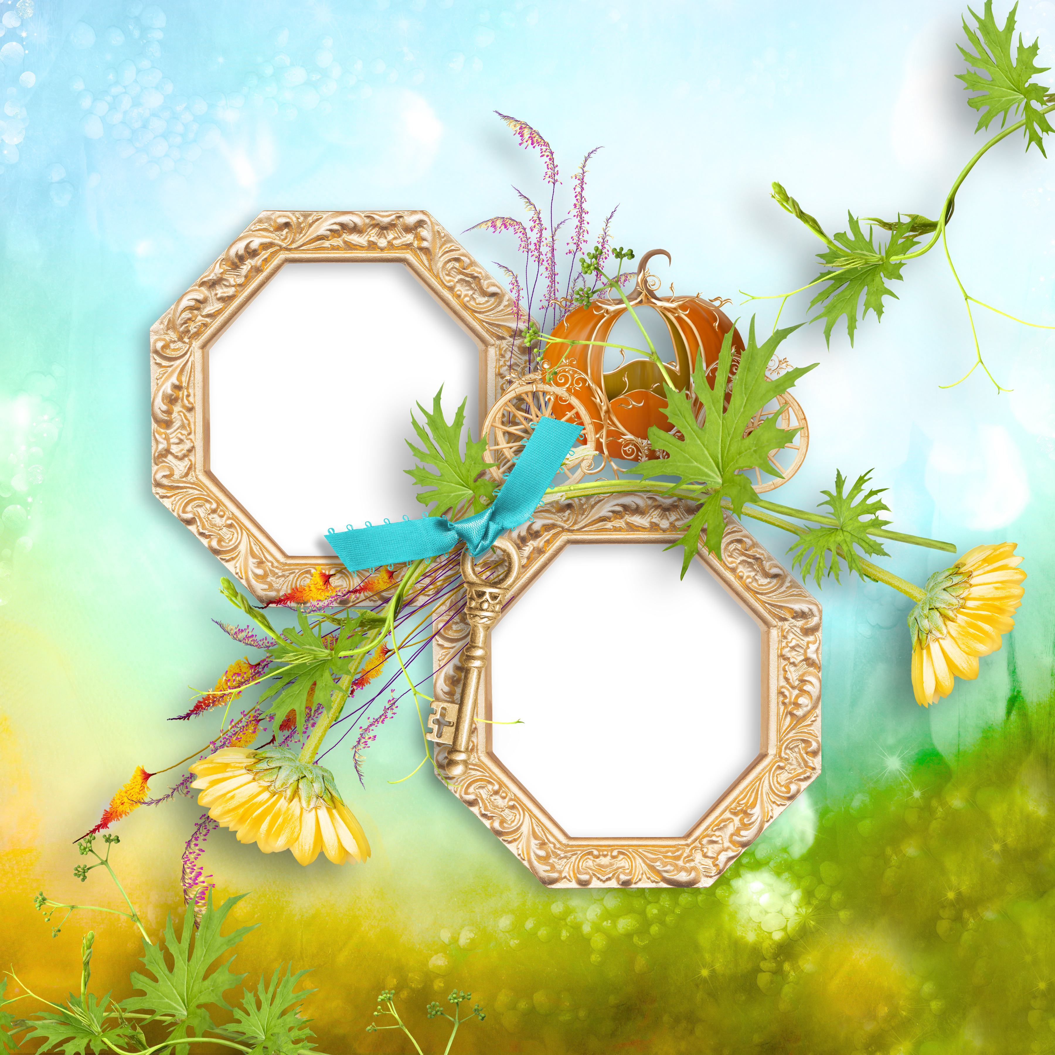 Picture Frame Flower Creative Icon Download Free Image PNG Image