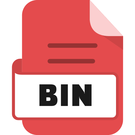 File Bin Color Red PNG Image