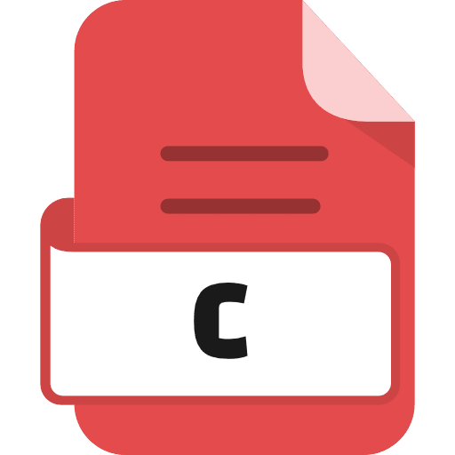 File C Color Red PNG Image