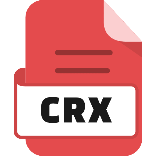 File Crx Color Red PNG Image