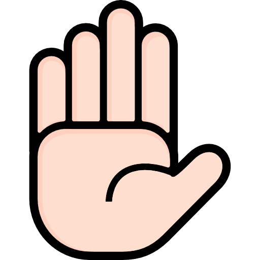Hand Color PNG Image