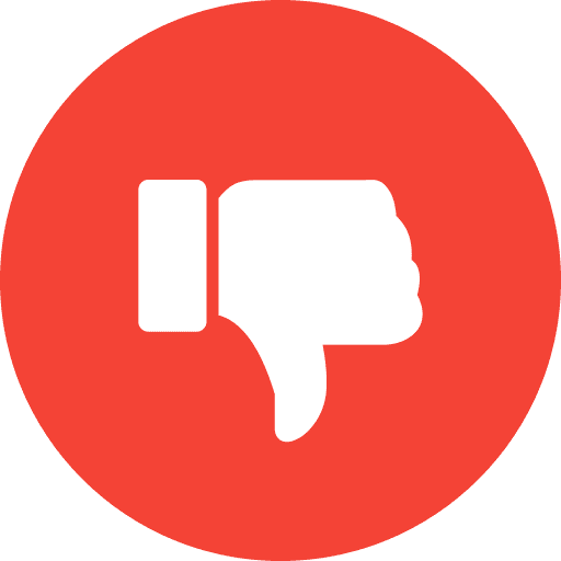 Dislike Button PNG Image
