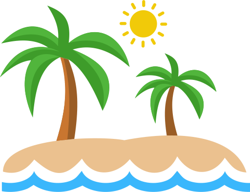 Vacation Beach PNG Image