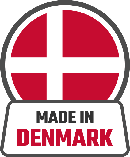 Made In Denmark Label PNG Image
