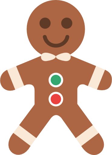 Christmas Gingerbread PNG Image