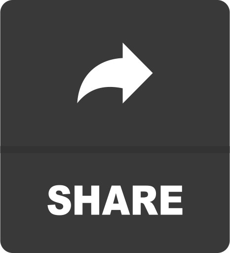 Share Button Square PNG Image