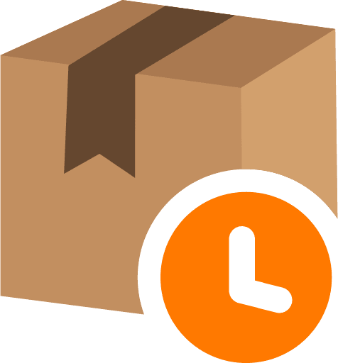 Product Package Delivered Status Time PNG Image