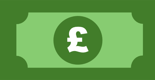 Pound Note Color PNG Image