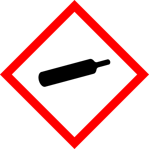 Hazard Compressed Gas PNG Image
