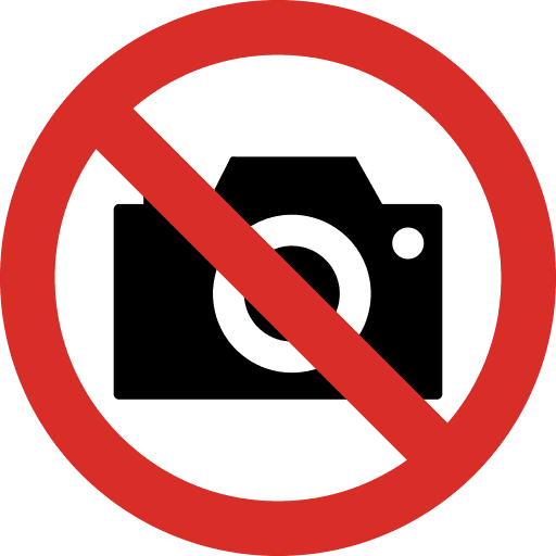 No Photography PNG Image