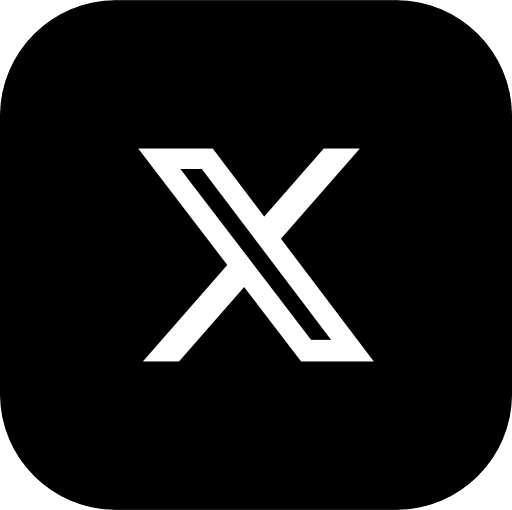 X Social Media Logo PNG Image