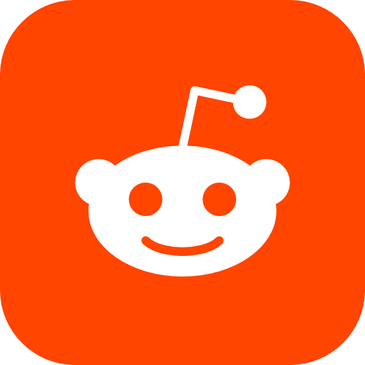 Reddit Square Color PNG Image