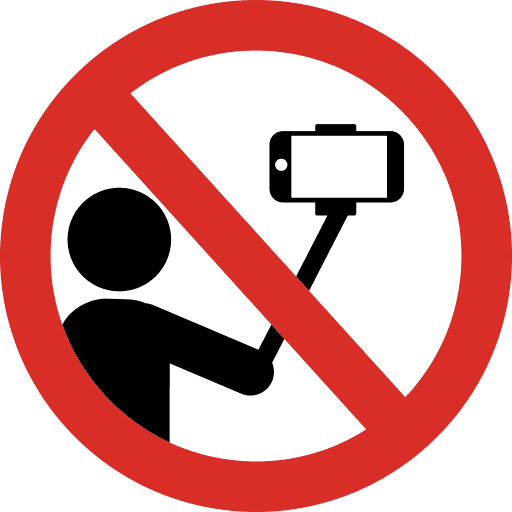 No Selfie PNG Image