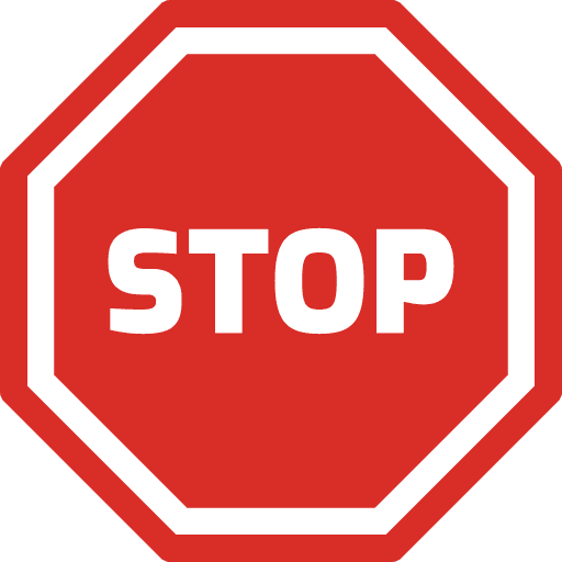 Stop Road Sign PNG Image