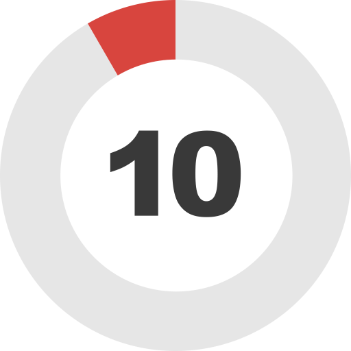10 Percent PNG Image
