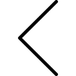 Arrow Thin Chevron Left