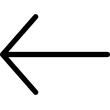 Arrow Thin Left