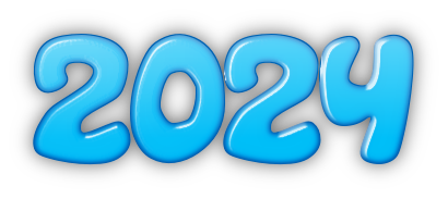 2024 Text Free PNG HD PNG Image