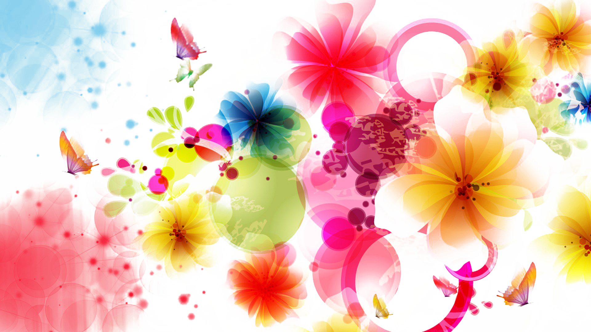Abstract Flower Free HQ Image PNG Image